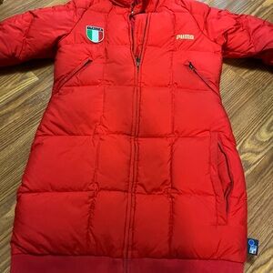 Puma Red Ski Jacket for Women